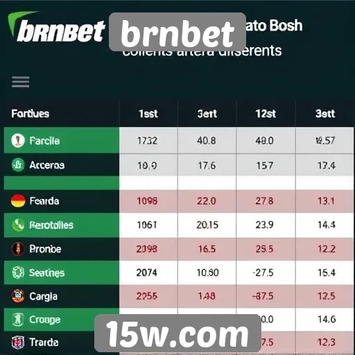 Comparação entre brnbet e concorrentes