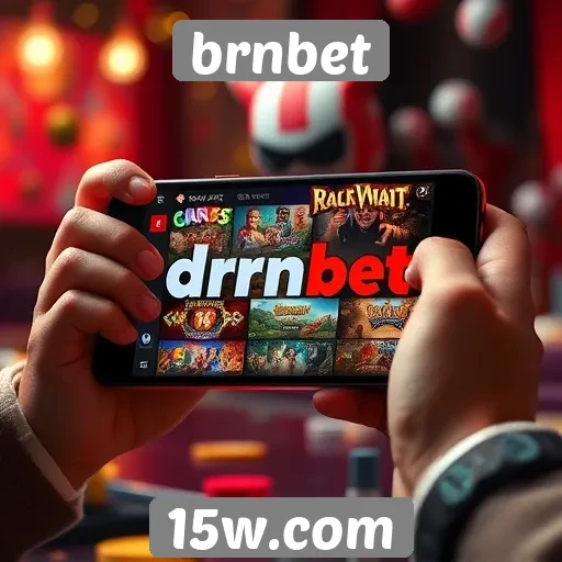 Experiência de jogo em dispositivos móveis no brnbet